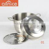 Allnice- German Quality Standard High Quality Steamer Pots With Matt Finish thumbnail-5
