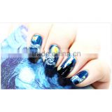 Van Gogh Starry Night Romantic Nail Art Nail Stickers High Quailty Nail Tools Gel Decals Makeup French Manicure free shipping