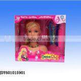 Plastic Cheap Beautiful Bust Model Girl Baby Doll for Kids Play thumbnail-3