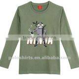 Men's Cotton Spandex Long Sleeve t Shirts thumbnail-1
