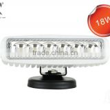 9v-32v auto led work light led light bars for off-road super bright husky car led lighting wholesale 18w led work light