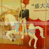 Fiberglass Horse Shopping Mall Decoration / Amusement Park thumbnail-2