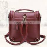 Hot New Products Top Grade Quality Multipurpose Ladies Genuine Leather Backpack thumbnail-5