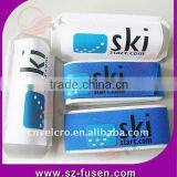Fashion Colorful Fastener Tape Ski Band/Pretty Logo