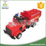 Friction Plastic Red Fire Engine Toy thumbnail-3