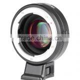 Speed Booster NF-E Lens Mount Adapter With 8 Stop Adjustable Aperture Enlarge the Aperture