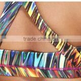 Custom Ladies Doouble Padded Blossom Sexy Bra Yoga Wear thumbnail-5