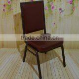 2016 Good Quality Metal Leather Restaurant Dinning Chair for Hotel thumbnail-1