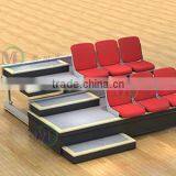 Celebration Tribune Mobile Telescopic Used Bleacher Seating thumbnail-2