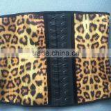 Leopard Printed Waist Cinchers Anne Chery Stylish Latex Hoodes thumbnail-3