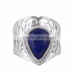 925 silver rings gemstone jewelry fashionable jewelry semi precious stone