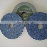 Blue Zirconia Abrasive Fiber Discs