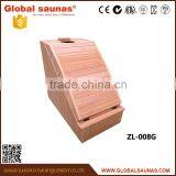KC Approved Hemlock Health Care Products Infrared Half Body Sauna Fitness Equipment China thumbnail-1