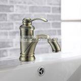 Deck Mounted Golden Hot and Cold Basin Mixer With CUPC and UPC Water Supply BNF037 thumbnail-4