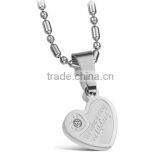 Stainless Steel Pendant Our Best Friend Forever Broken Heart Pendant thumbnail-6