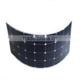 High Efficiency Factory Flexible Monocrystalline Solar pv Module 100wp thumbnail-2