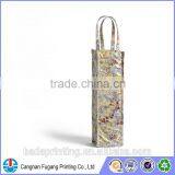 Printing: Silk-Screen Printing, Flexo PP Lamianted Printing Wine Carry Bag With High Quality