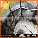 Luxury Hotel Project Decoration Natural Marble Deck Stair Handrail Designs thumbnail-2