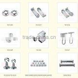 Zinc Alloy Wardrobe Hanging Rail Support/hanging Rail Fittings YD-017 thumbnail-1