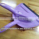 Plastic Home Mini Swing Garbage Bucket With Brush