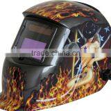 Painted With Sexy Lady Auto Darkening Welding Helmet thumbnail-1