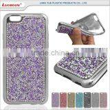 Rhinestone Plating Tpu Bumper Case Cover for Motorola Moto x3 g 3rd Gen x 1 Xt1097