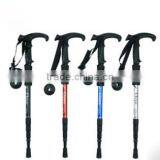 High Quality Adjustable Aluminium Trekking Pole 4-section 110cm Outdoor Camping Mountaineering Walking Stick