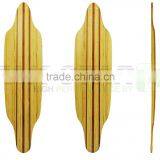 Blank Cruiser Bamboo Longboard Decks Wholesale thumbnail-2