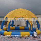 2015 Inflatable Water Pool With Cover/Inflatable Pool With Tent for Outdoor Rental thumbnail-2