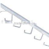 Shop Use Slotted Channel Hardware Chrome Five j Hooks Waterfall Hook C13