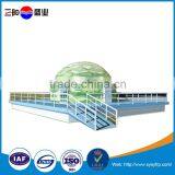 Panelized Movable Popular Fiberglass Prefab Geodesic House Dome