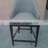 Modern Wood Bar Stool High Chair thumbnail-1
