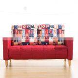 Boreal Europe Style or Rural Style Fabric Sofa Bed Design With Solid Wood thumbnail-5