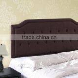 New arrival fabric Headboard, latest wooden fashionable bedroom furniture