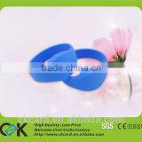 Red/Yellow/Blue/Green 125KHz LF Chip Silicone Wristband