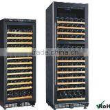 Upright Compressor Wine Cooler, Double Temper