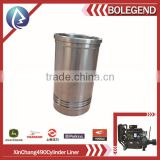 Construction machine cylinder liner China brand forktruck shine silvery cylinder liner Xinchang490