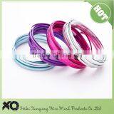 Jewelry Making Colored Flat Aluminium Craft Wire