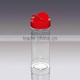 Bpa Free Round Flip & Shaker Top Plastic Powder Shaker Bottles Spice Jar Plastic