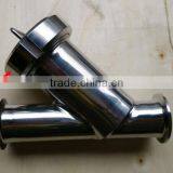 Food Grade Sanitary Stainless Steel Ss304 Y Type Strainer/Filter(weld,thread,tri-clamp) thumbnail-2