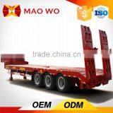 Manufactures 2 Axles Flatbed Low Bed Semi Trailer Trailers Cheapest Price for Sale thumbnail-6