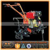10HP Diesel Power Rotary Tiller With Trailer For Land Cultivation thumbnail-3