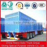 3 axle large volume enclosed box semi trailer for sale