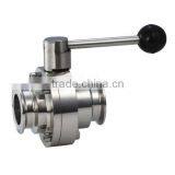 butterfly valve 1" NPT ball valve