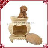 Waterproof PE Rattan Handmade Durable Kennel thumbnail-1