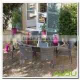 Audu Sydney Outdoor Rattan Garden Dining Set thumbnail-2