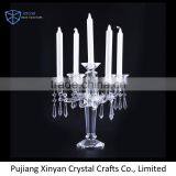 China Sale OEM Quality Wedding Glass Crystal Candelabra With Fast Delivery thumbnail-1