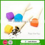 Wholesale Colorful Silicone Tea Infuser/High Quality Tea Tool Silicone Tea Strainer thumbnail-2