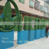 Artificial Leaf Fence Decorative Hedge Garden Foliage Barrier Fence thumbnail-1