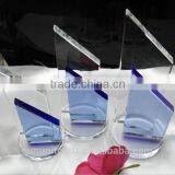 Chanpions League Trophy Award Crystal Trophy Blue thumbnail-2